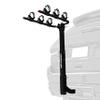 Retrospec Lenox 2-5 - Bike Hitch Rack for Cars, Trucks, SUVs with 2 Hitch | Foldable Steel Frame with Anti-Rattle Adapter, Tie Down Cradles and Straps - Fits Most Frames view 1