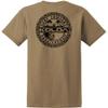 Koloa Surf Tall Palms and Waves Logo Cotton T-Shirt-3XLT-Sand/b view 1
