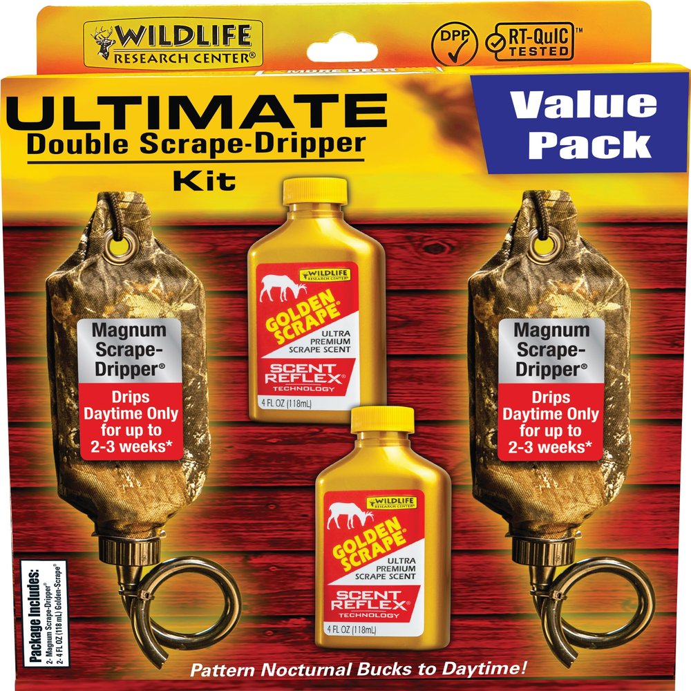 Wildlife Research Center Ultimate Double Dripper Combo, Camo, 4 oz, 392