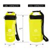 Enthusiast Gear 15L Insulated Dry Bag Floating Cooler, Waterproof, Collapsible, Portable, Perfect for Kayaking, Hiking, Boat and Beach view 2