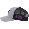 HOOEY Men's Texas Christian University Officially Licensed Collegiate Hat (US, Numeric, 0, 8, 7105T-Grey/Black) view 2