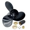 Interchangeable Reflex Aluminum Outboard Propeller Boat Prop 10 3/4x12 Pitch for Mercury/Mariner 25 HP Bigfoot/CT-60 HP 13 Tooth Spline,48-816702A40 view 1