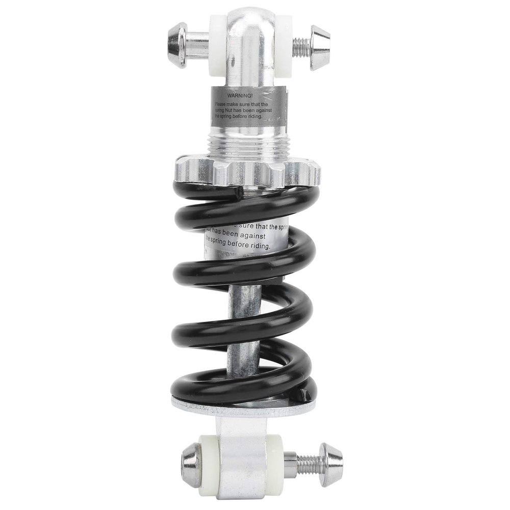 Buachois Bicycle Motorcycle Shock Struts Coil Spring Absorber with 150MM Struts for Mountain Bikes and Electric Bicycles Parts(150MMx750LBS)
