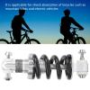 Buachois Bicycle Motorcycle Shock Struts Coil Spring Absorber with 150MM Struts for Mountain Bikes and Electric Bicycles Parts(150MMx750LBS) view 3