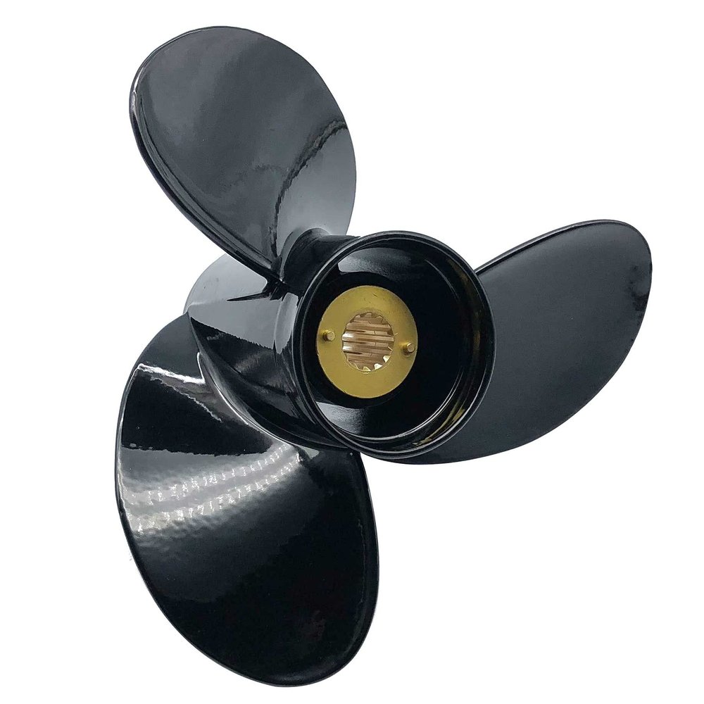 Classic Aluminum 3 Blades Outboard Propeller with 13 spline tooth for Mercury 25-70HP engines 10 7/8X11 Pitch