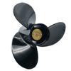 Classic Aluminum 3 Blades Outboard Propeller with 13 spline tooth for Mercury 25-70HP engines 10 7/8X11 Pitch view 1