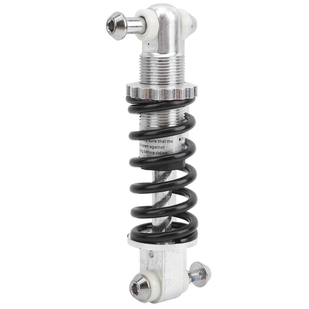 Bicycle Rear Shock Absorber, Struts Coil Spring Absorber with 150MM Struts for Mountain Bikes and Electric Bicycles Parts