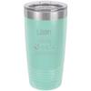Gammy - I Love you to the Moon and Back - Insulated 20-Ounce Engraved Stainless Steel Travel Tumbler Coffee Mug view 1