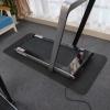 Treadmill Mat, Exercise Equipment Mat for Home Workout, Fitness Machine Mat for Carpet, Floor Protector Mat for Treadmill, Exercise Bike 120  60  0.4 cm view 2