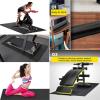 Exercise Equipment Mat, Non-Slip Mat for Rowing Machine, Exercise Bike Mat,Treadmill Mat,Cross Trainer Mat,Fitness Mat, Elliptical Mat for Home Gym, Floors and Carpet Protection 120  60  0.4 cm view 2