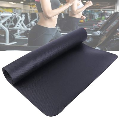 Exercise Equipment Mat, Non-Slip Mat for Rowing Machine, Exercise Bike Mat,Treadmill Mat,Cross Trainer Mat,Fitness Mat, Elliptical Mat for Home Gym, Floors and Carpet Protection 180  75  0.4 cm