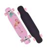 42 X 9 Inch Skateboards Deck, 8 Layer Maple Double Kick Long Boards Skateboard for Girls Boys Pro Longboard Complete Skate Boards Cruiser Beginners Men Girls Teens Adults (Color : Style D) view 1