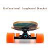 42 X 9 Inch Skateboards Deck, 8 Layer Maple Double Kick Long Boards Skateboard for Girls Boys Pro Longboard Complete Skate Boards Cruiser Beginners Men Girls Teens Adults (Color : Style D) view 2