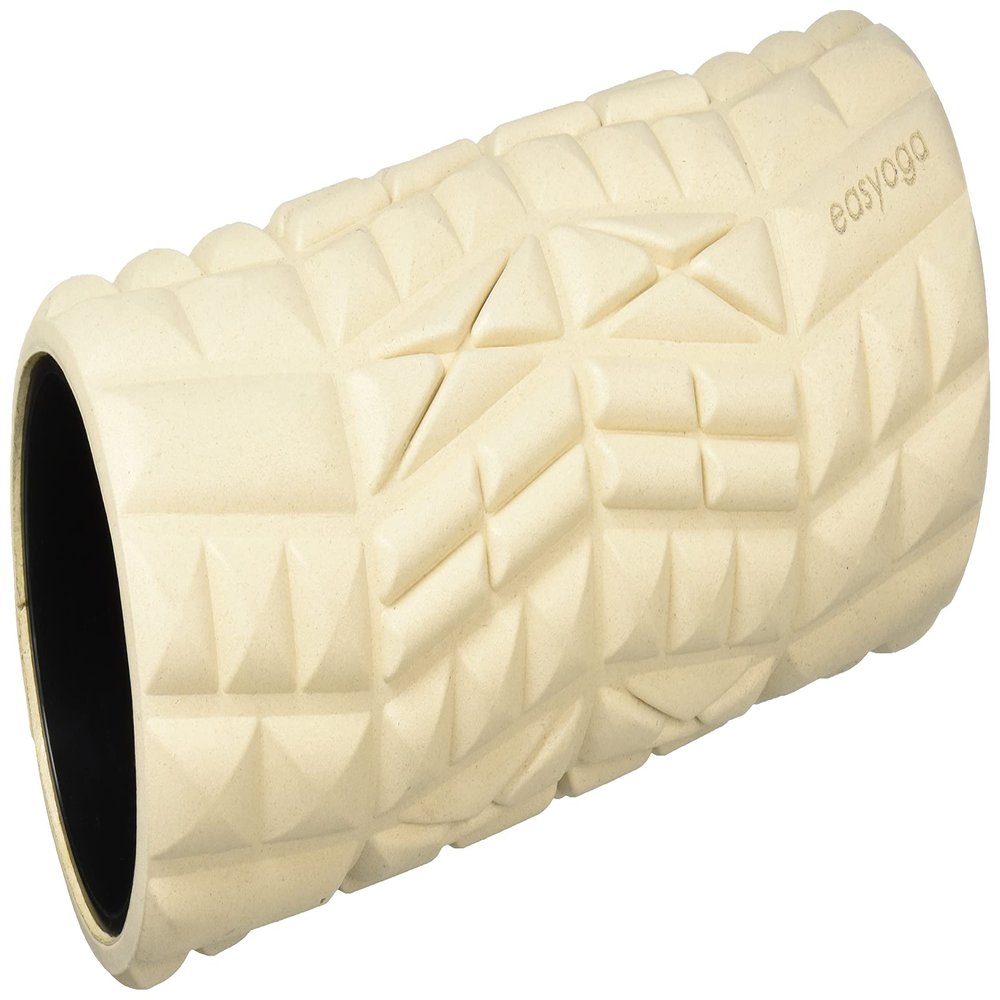 easyoga YNE-002-E1 Eco Body Roller, Beige, 12.8 x 5.1 inches (32.5 x 13 cm)