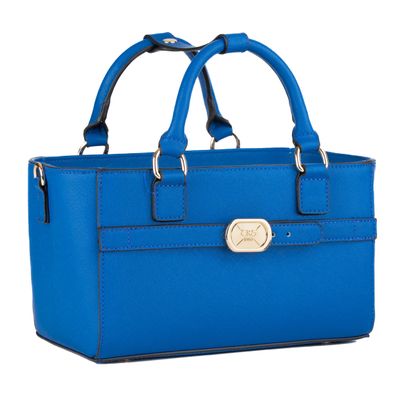 CRS Cross Rink Side Tote. Ice Skating Accessory Bag-Figure Skating, Roller, Inline Skaters, Dance, Cheer.Organizes Guards Water Bottle Phone (Rink Side Tote, Blue Cobalt)
