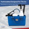 CRS Cross Rink Side Tote. Ice Skating Accessory Bag-Figure Skating, Roller, Inline Skaters, Dance, Cheer.Organizes Guards Water Bottle Phone (Rink Side Tote, Blue Cobalt) view 2
