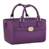 CRS Cross Rink Side Tote. Ice Skating Accessory Bag-Figure Skating, Roller, Inline Skaters, Dance, Cheer.Organizes Guards Water Bottle Phone (Rink Side Tote, Purple Violet) view 1