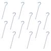 12pcs Heavy Duty Tent Stakes Shape Ground Nails for Outdoor Camping Hiking and Patio Use and Portable Tent Pegs for Secure Ground Anchoring view 1
