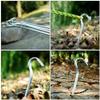 12pcs Heavy Duty Tent Stakes Shape Ground Nails for Outdoor Camping Hiking and Patio Use and Portable Tent Pegs for Secure Ground Anchoring view 2