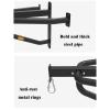 ZHANGQINGXIU Heavy Punch Bag Wall Bracket,Sandbag Holder Punching Bag Hanger Boxing Wall Mount Boxing Hanger Fitness Equipment for MMA Muay Thai, 3 Sizes (Color : Black, Size : 60cm) view 2
