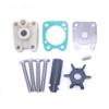OVERSEE 6E0-W0078 Water Pump Impeller Kit for Yamaha Outboard Motor 2T 4HP 5HP Powertec Seapro 5HP 6E0-W0078-A2 6E0-W0078-00 view 1