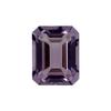 10x8 mm AAA Emerald Cut Rose De France Amethyst (1 pc) Loose Gemstone view 1