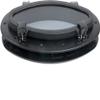 Amarine made Set of 2 Boat Yacht Elliptical Oval Opening Portlight Porthole 16 X 8-5/8 Replacement Window Port Hole - ABS , Tempered Glass, Color: White, Black (Black) view 3