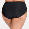 Island Escape Women's Plus Size South Beach Ruched Hipster Swim Bottom Separates (Black, 22W) view 2