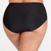 Island Escape Women's Plus Size South Beach Ruched Hipster Swim Bottom Separates (Black, 22W) view 4