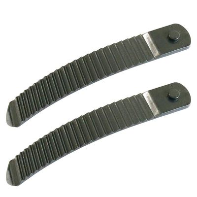 UP100 One Pair Length 182mm/161mm Snowboard Binding Parts Ankle/Toe Tongue Ladder Straps for Snowboard Shoes Black (Length 182mm)