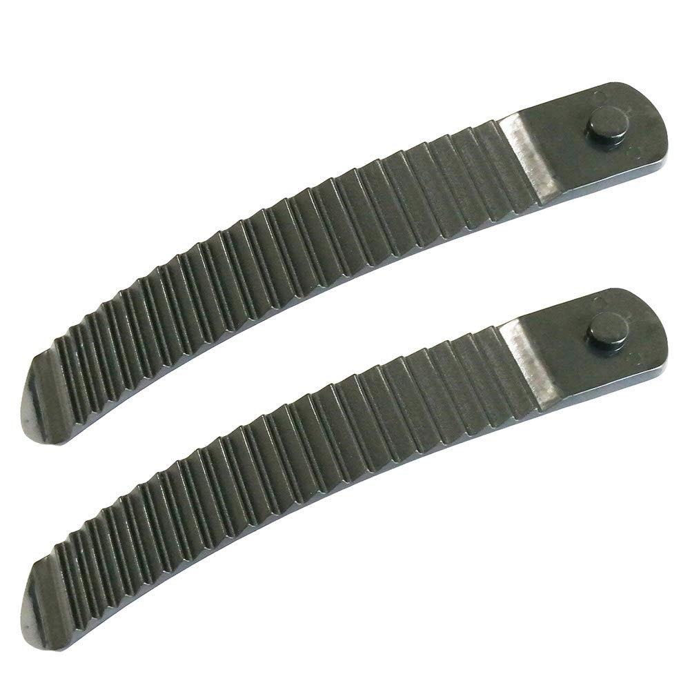 UP100 One Pair Length 182mm/161mm Snowboard Binding Parts Ankle/Toe Tongue Ladder Straps for Snowboard Shoes Black (Length 182mm)