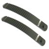 UP100 One Pair Length 182mm/161mm Snowboard Binding Parts Ankle/Toe Tongue Ladder Straps for Snowboard Shoes Black (Length 182mm) view 2