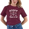 Go All Out 5X-Large Maroon Adult Scoop There It is T-Shirt view 4