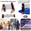 RUIXFLR Ping Pong Set, 4 Ping Pong Paddle Retractable Net 8 Balls and Portable Storage Case, Table Tennis Sets, Perfect for Home Play, Gift view 2