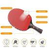 RUIXFLR Ping Pong Set, 4 Ping Pong Paddle Retractable Net 8 Balls and Portable Storage Case, Table Tennis Sets, Perfect for Home Play, Gift view 4