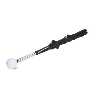 EVTSCAN Golf Swing Trainer, Golf Swing Grip Trainer Warm Up Training Aid Telescopic Club for Beginner