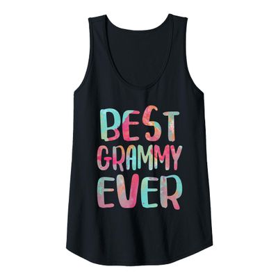 Womens Best Grammy Ever Shirt Women Mothers Day Tank Top