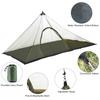 Lixada Camping Net with Carry Bag Single Triangular Net Yarn Tent Compact Lightweight Outdoors Mesh Screen Tent for Backpacking Hiking Camping Fishing Backyard view 2