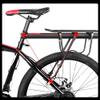 Bike Luggage Rack Rear Adjustable Bicycle Touring Carrier with Fender Board Frame-Mounted for Heavier Top Side Loads view 3