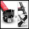 Bike Luggage Rack Rear Adjustable Bicycle Touring Carrier with Fender Board Frame-Mounted for Heavier Top Side Loads view 4