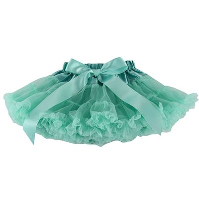 Baby Kids Pettiskirt Girls Tutu Skirts Ruffle Tulle Fluffy Dance Performance Dress Mini Skirt Princess Dress (Mint Green,XL,)