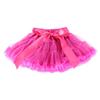 Baby Kids Pettiskirt Girls Tutu Skirts Ruffle Tulle Fluffy Dance Performance Dress Mini Skirt Princess Dress (Rose,S,) view 1