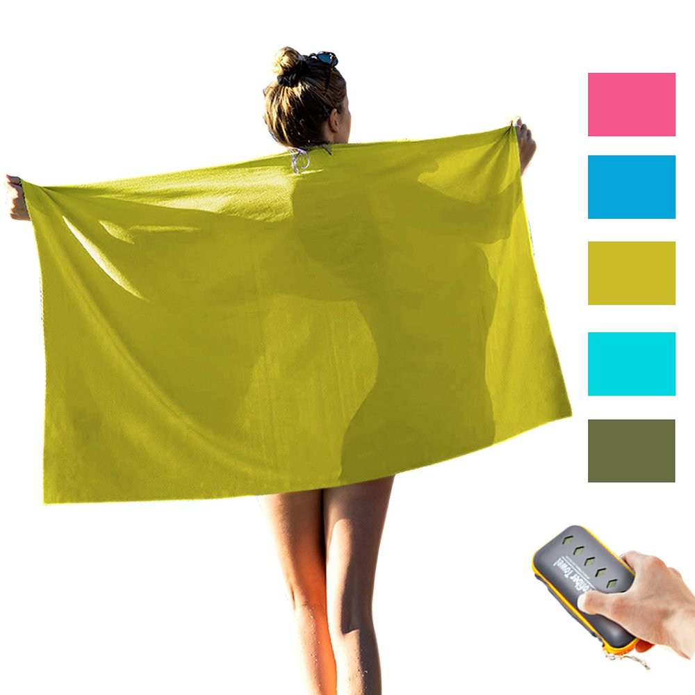 MUTAO Large Cooling Towel with Box, Portable Travel Towel Workout Fitness Neck Sweat Towels for Gym, Yoga, Cycling, Running, Hiking, Travel