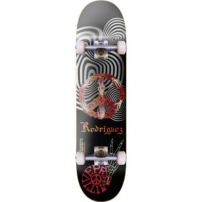 Primitive Skateboarding Paul Rodriguez GFL Black Complete Skateboard - 7.75" x 31.875"