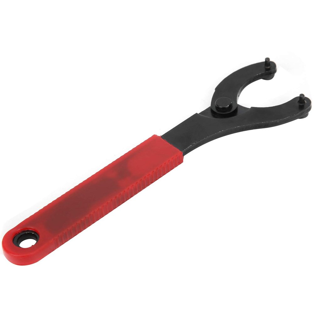 Kuuleyn Bottom Bracket Wrench,Bicycle Bottom Bracket Freewheel Wrench Remover Bike Cycling Repair Steel Tool Rubber Handle
