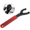 Kuuleyn Bottom Bracket Wrench,Bicycle Bottom Bracket Freewheel Wrench Remover Bike Cycling Repair Steel Tool Rubber Handle view 4