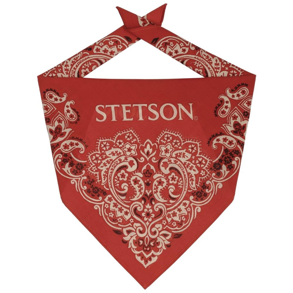 Stetson Paisley Cotton Bandana Classic Pattern Unisex Summer Winter