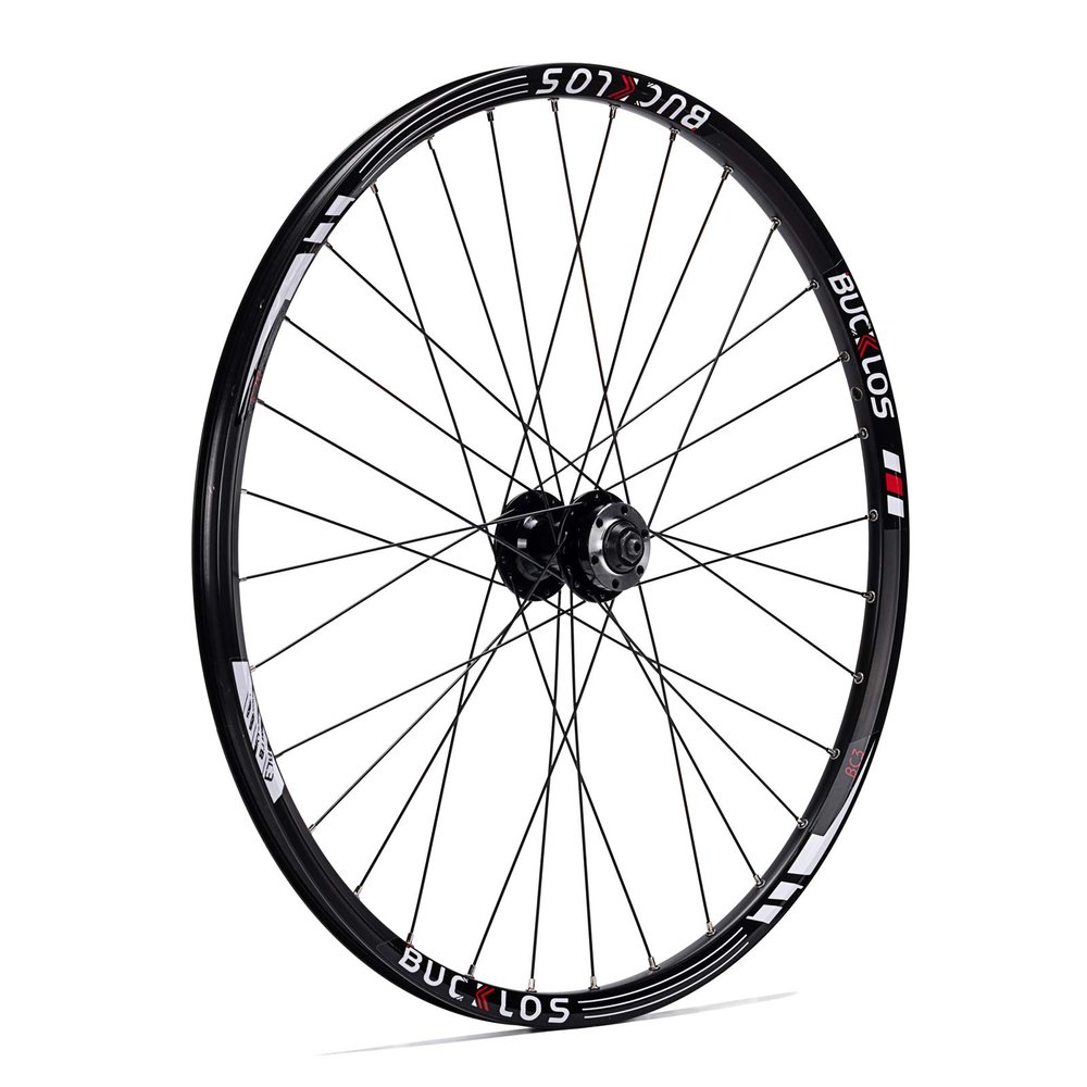 BUCKLOS MTB Wheelset 26" 27.5" 29" Quick Release Disc Brake 32H Mountain Bike Wheels, High Strength Aluminum Alloy Rim Black Bike Wheel, Suitable 8-10 Speed Cassette Mountain Bike Wheelset
