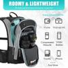 Hydration Pack Hiking Water Backpack - Miracol Insulated Water Bag with 2L Bladder Black view 3