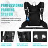Hydration Pack Hiking Water Backpack - Miracol Insulated Water Bag with 2L Bladder Black view 4